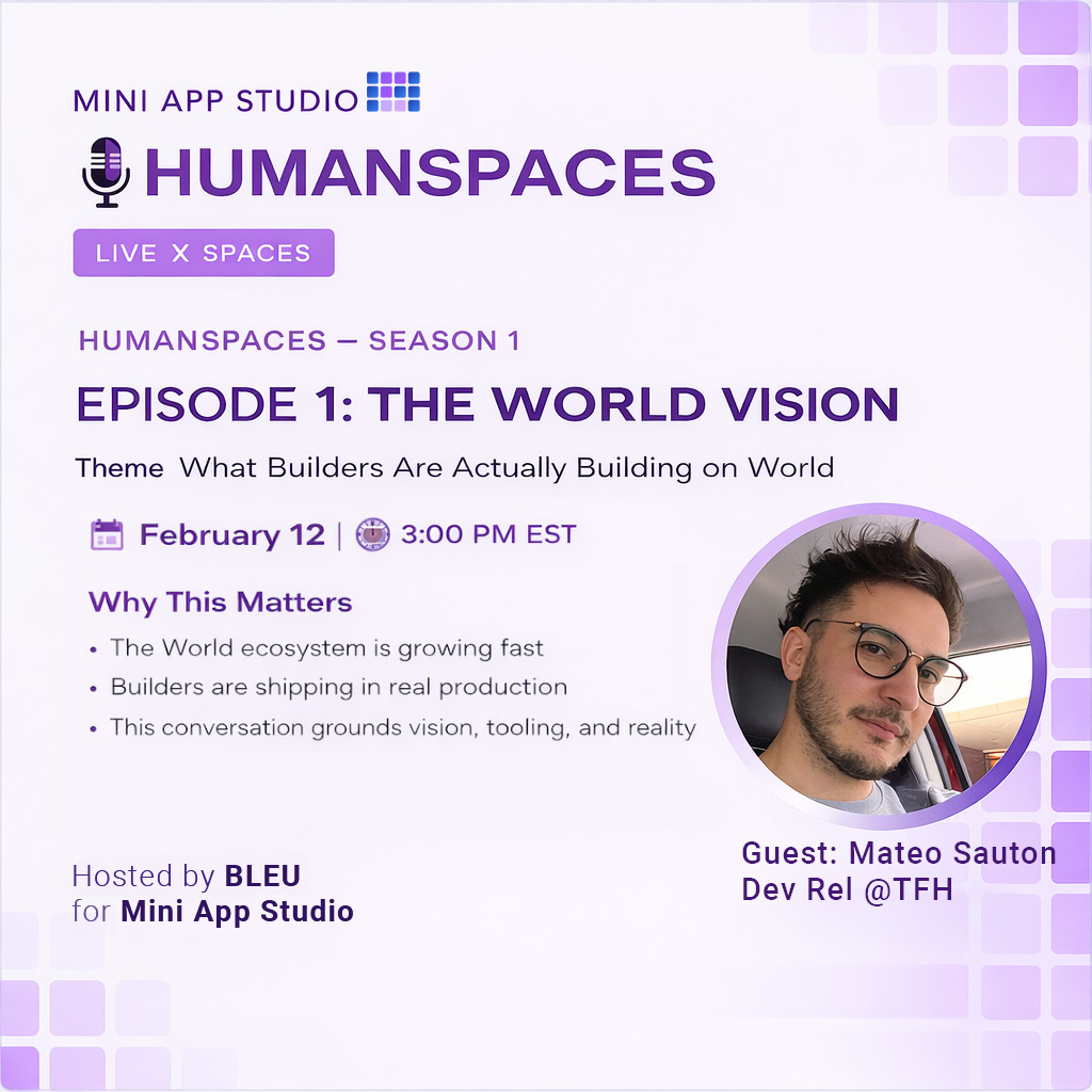 HumanSpaces Episode 1: The World Vision