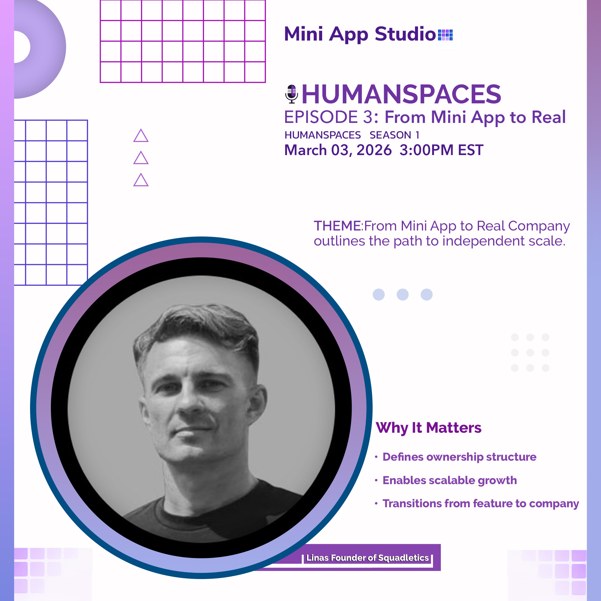 HumanSpaces Episode 3: From Mini App to Real Company